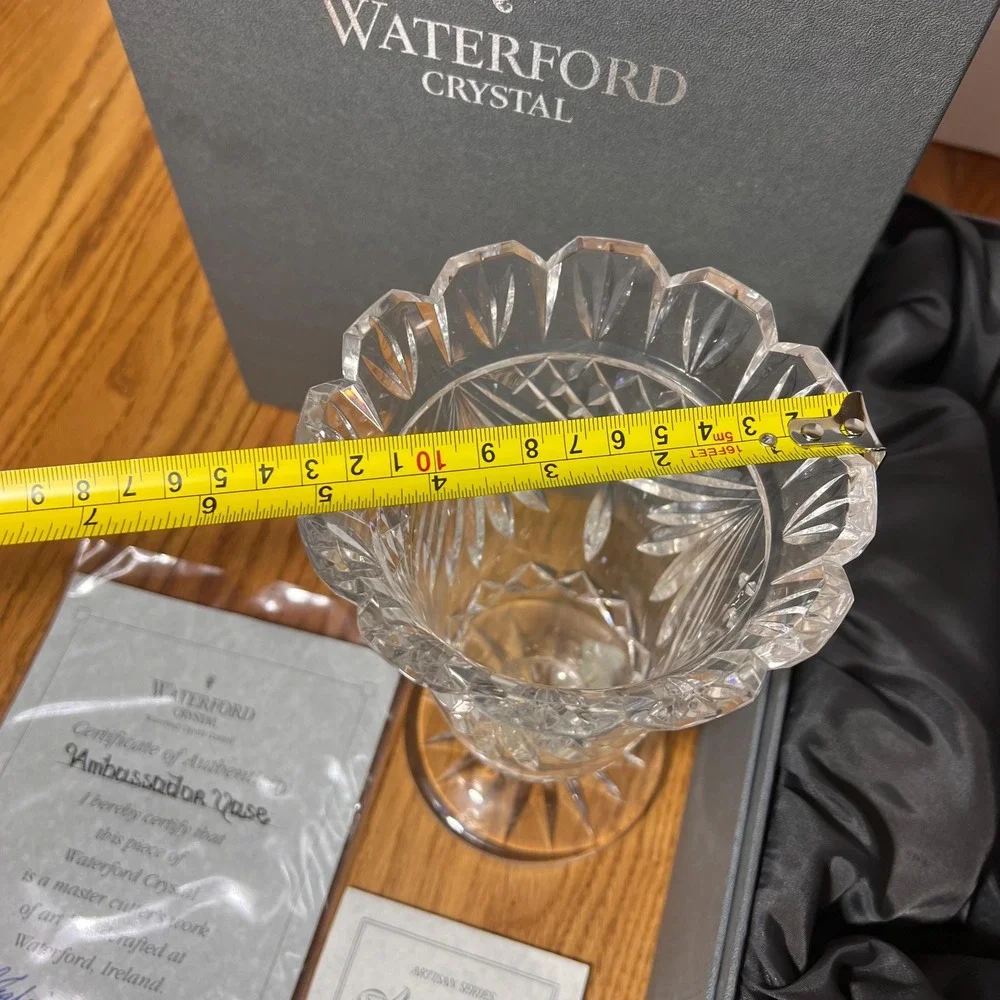 Waterford Crystal Ambassador Vase 9.5
